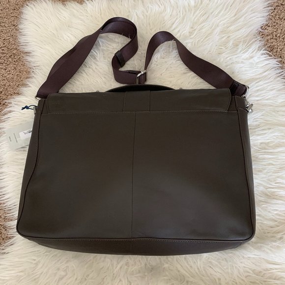 SOLD!NWT! Cole Haan Leather Crossbody Briefcase - Picture 9 of 10